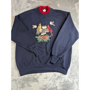 Calico Harbor Cardinal Long Sleeve Sweat Shirt XL